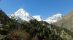 Mt. Manaslu view from Lho village in Manaslu Trekking