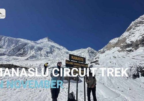 Manaslu Circuit Trek in November