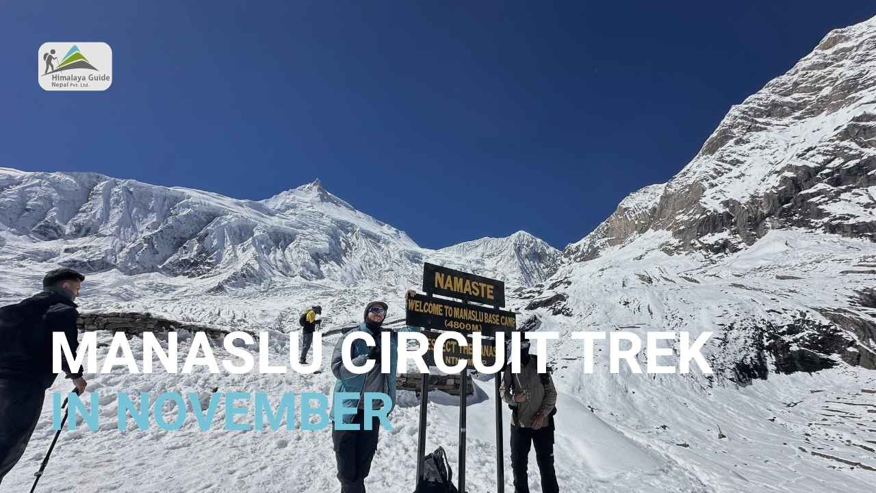 Manaslu Circuit Trek in November
