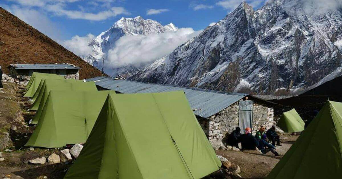 Manaslu Trek Accommodation Camping Style