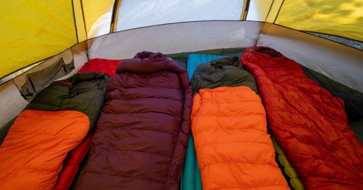 Types of cold weather sleeping bag