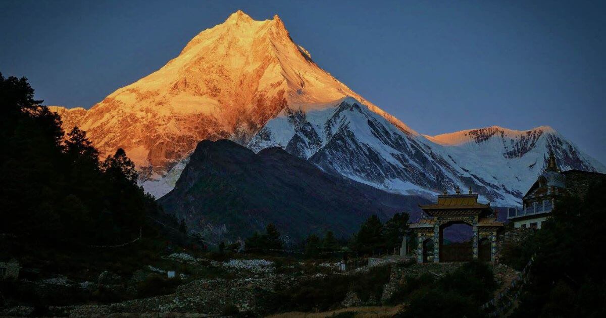  Reach Manaslu Base Camp, the eighth-tallest peak in the world