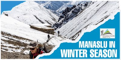 Manaslu in Winter Season