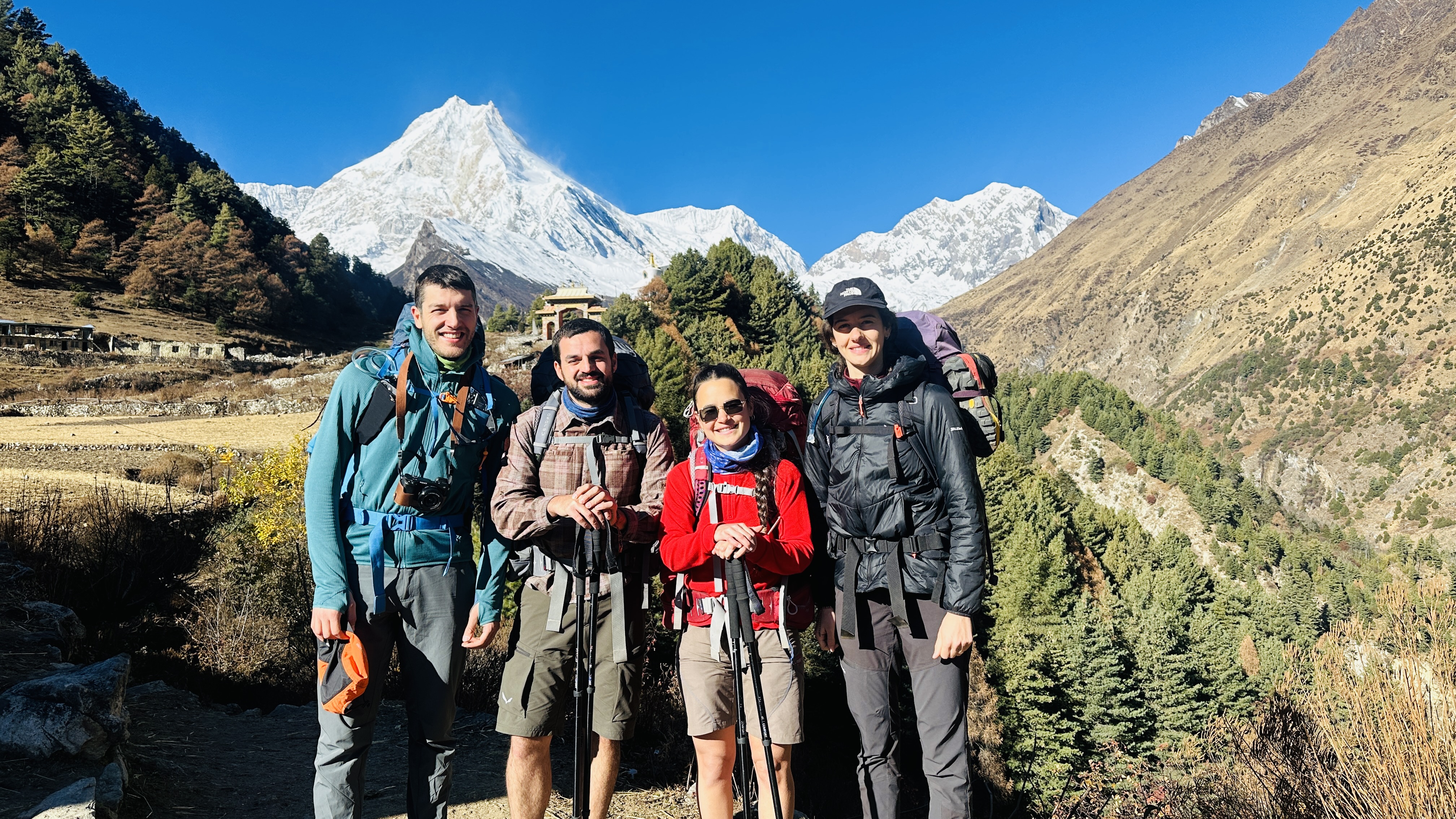 Best Time for Manaslu Circuit Trek 1 View From Lho