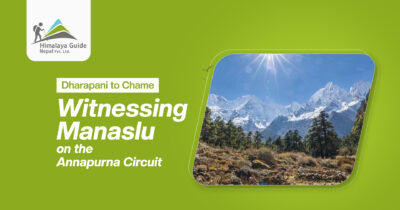 Dharapani to Chame trek distance