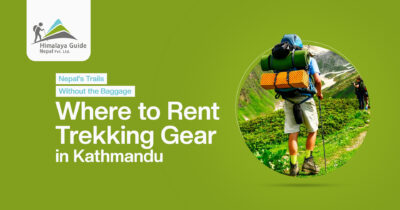 Where to rent trekking gear in Kathmandu