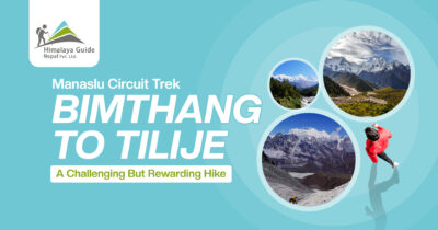 Manaslu Circuit Trek Bimthang To Tilije