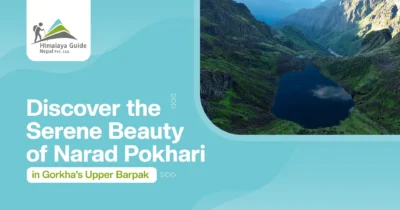 narad pokhari in Gorkha's Upper Barpak