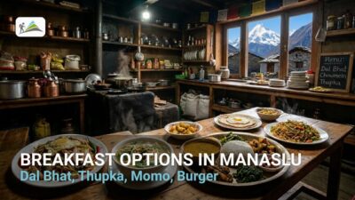 Breakfast Options In Manaslu