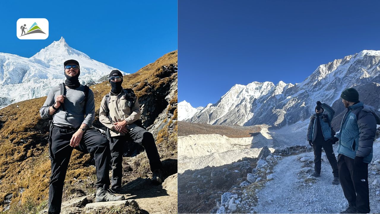 glimpse of short manaslu trek