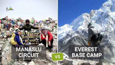Manaslu Circuit Trek vs Everest Base Camp Trek