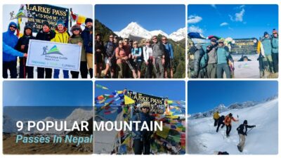 Popular Mountain Passes In Nepal