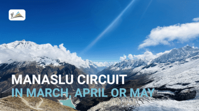manasku circuit trek in spring