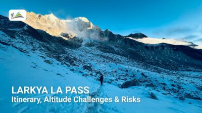 Larkya La Pass, manaslu