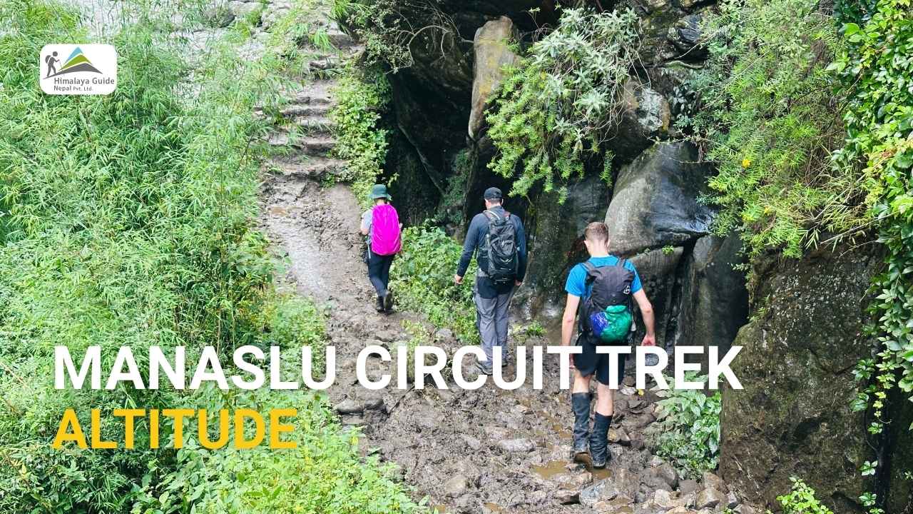 Manaslu Circuit Trek Elevation Altitude