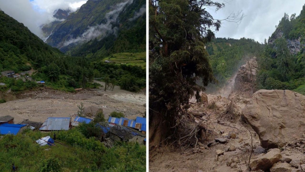 Chumnubri Flood 2026: What Caused It? 1 Chumnubri Flood Before And After
