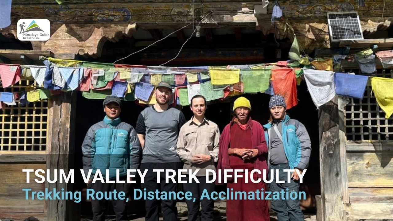 Tsum Valley Trek Difficulty