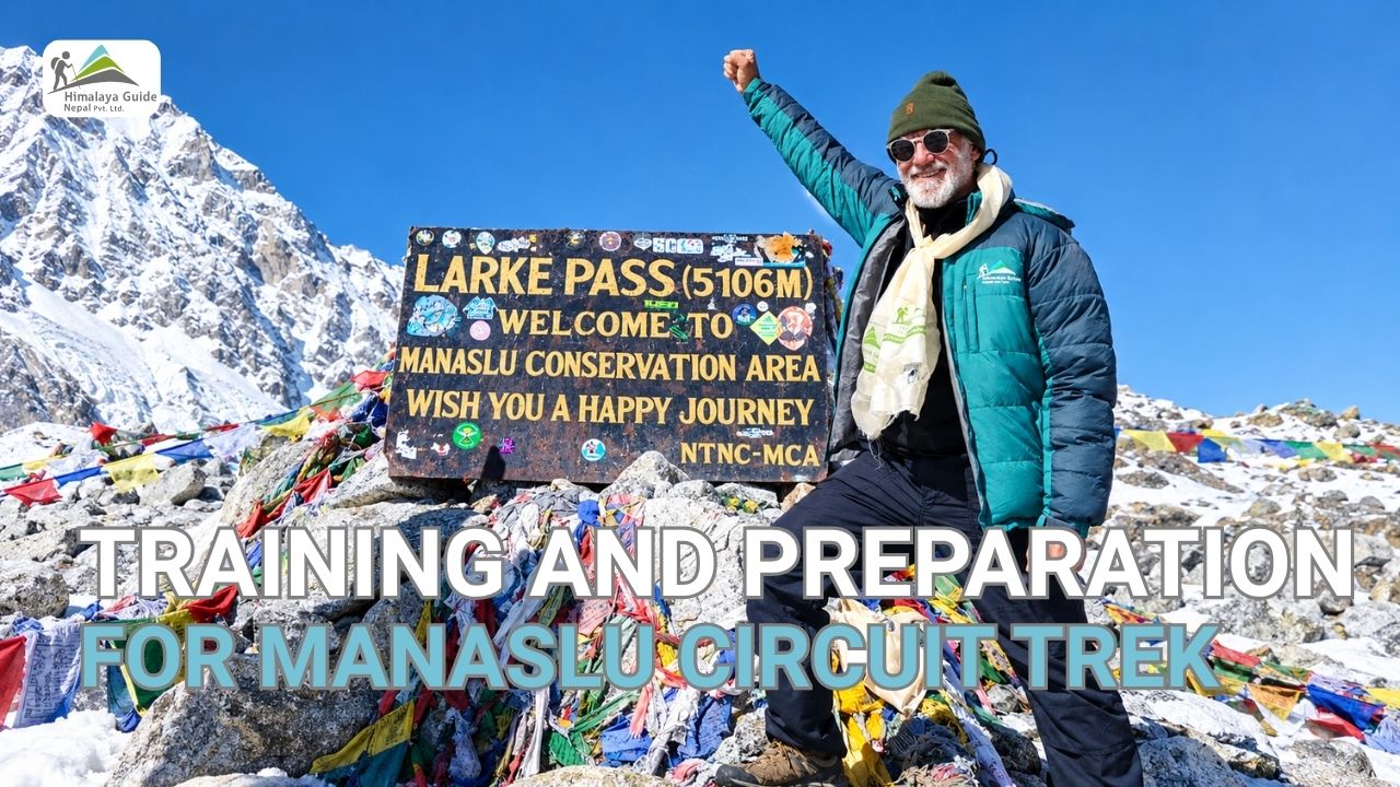 training and preparation for manaslu circuit trek